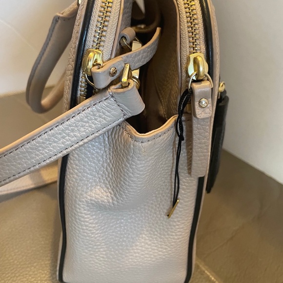 Kate Spade Karen Chester Satchel Handbag In Taupe. - Picture 12 of 15